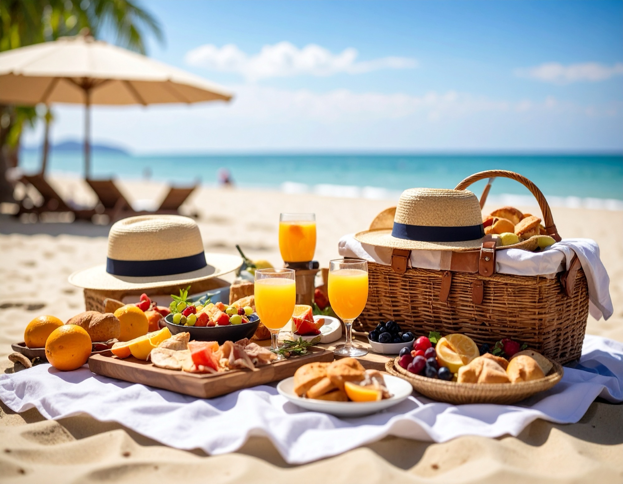 Picnic en la playa
